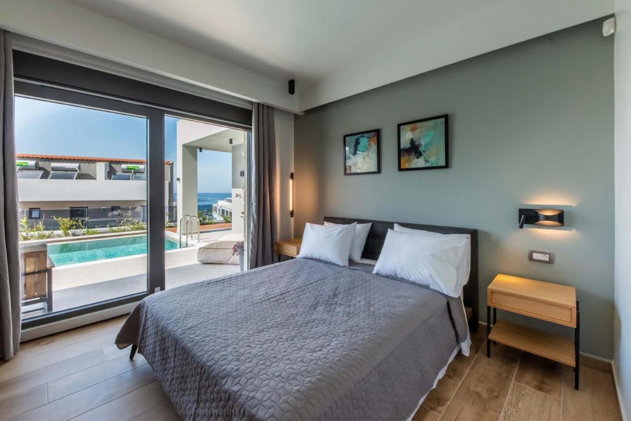 Seafront Villas I "Free" Heated Pools & 100M To Sea Chania  Ngoại thất bức ảnh