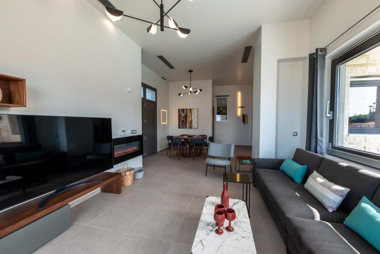 Seafront Villas I "Free" Heated Pools & 100M To Sea Chania  Ngoại thất bức ảnh