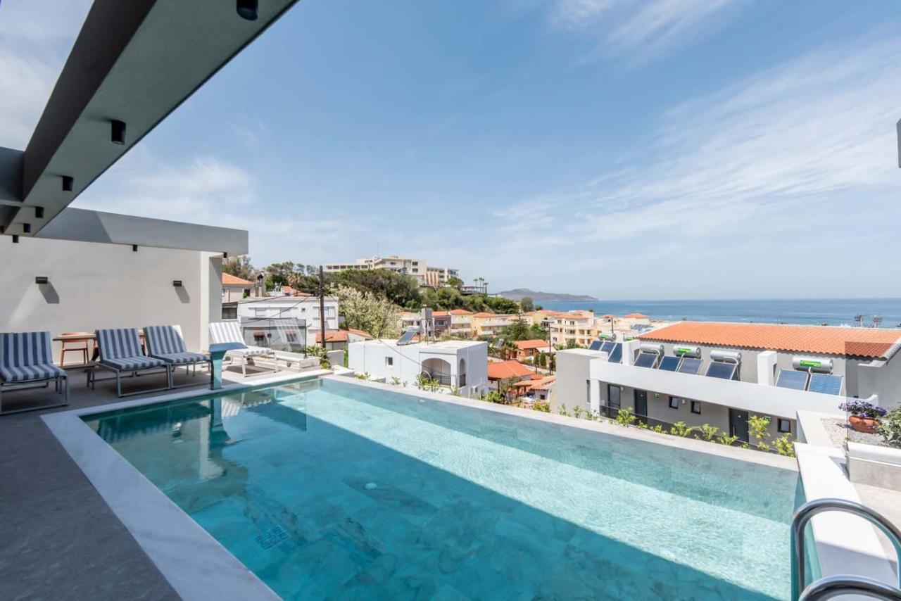 Seafront Villas I "Free" Heated Pools & 100M To Sea Chania  Ngoại thất bức ảnh