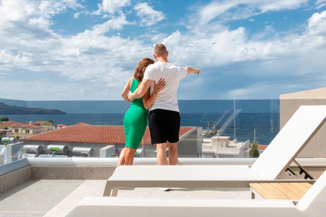Seafront Villas I "Free" Heated Pools & 100M To Sea Chania  Ngoại thất bức ảnh